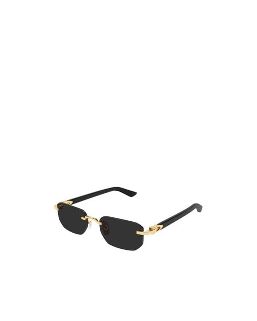 Cartier White Square Sunglasses for men