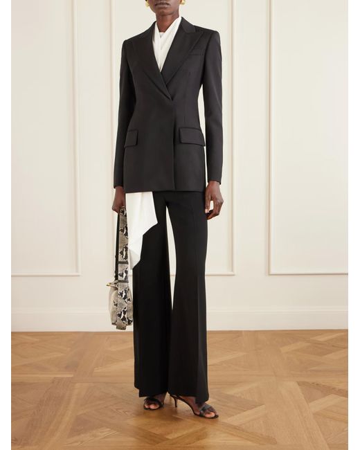 Erdem Metallic East West Bloom Shoulder Bag