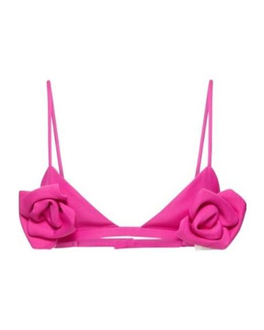 Valentino Pink Triangle Bra