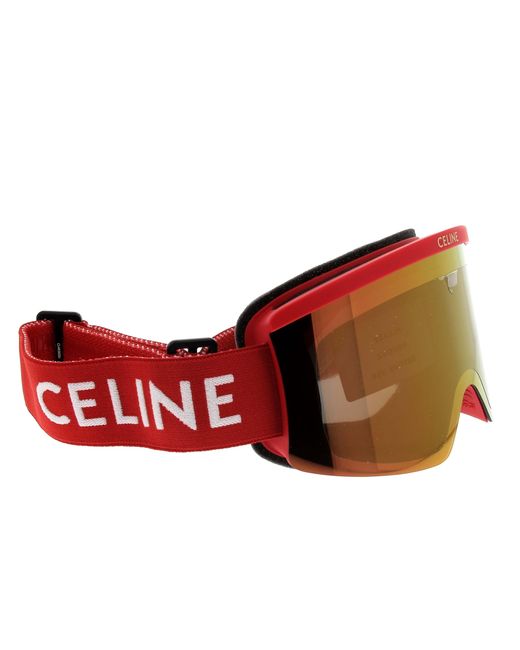 Céline Brown Logo Sunglasses