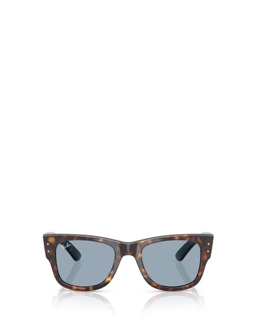 Ray-Ban Blue Mega Wayfarer Sunglasses for men