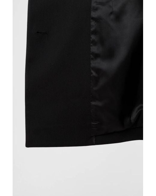 Juun.J Black Long-Sleeved Suit Jacket