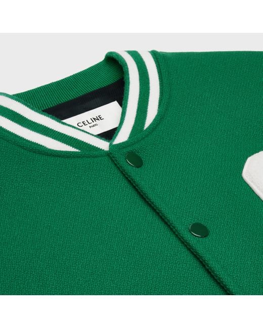 Céline Green Jackson Teddy Jacket for men