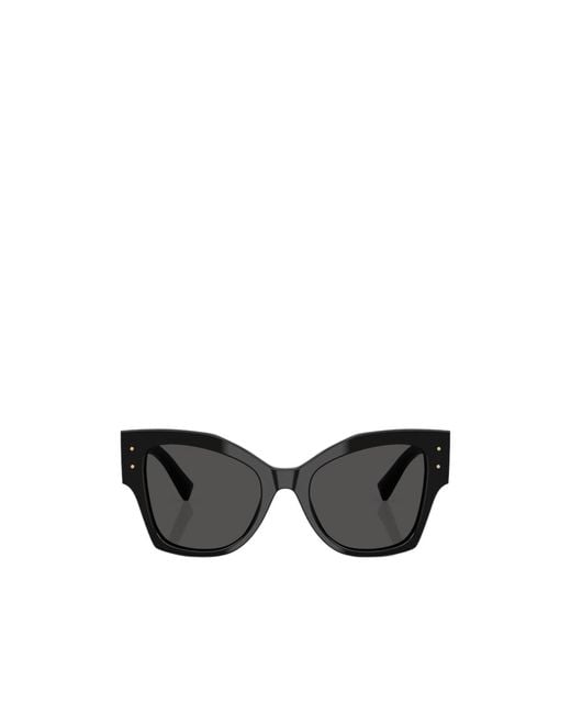 Dolce & Gabbana Black Eyewear Cat-Eye Sunglasses