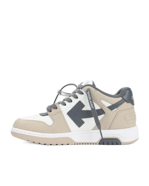Off-White c/o Virgil Abloh White Out Of Office Lace-Up Sneakers for men