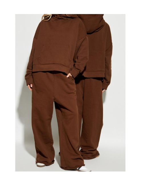 Entire studios Brown Pouch-Pocket Hoodie for men