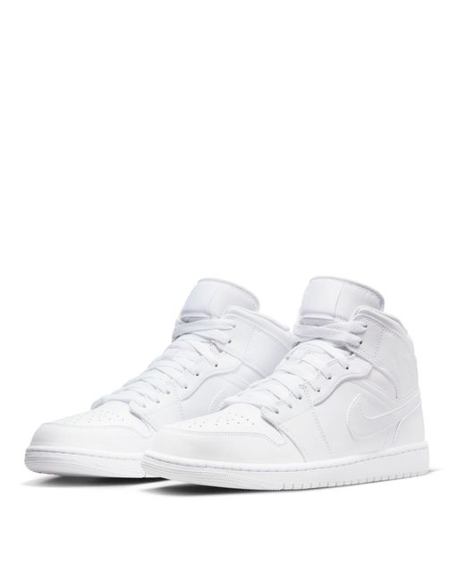 Nike White High-Top Trainers for men