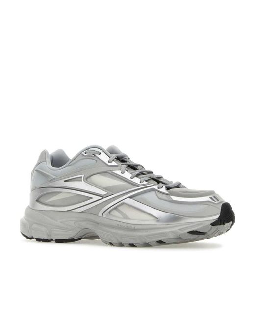 Reebok Gray Laced Sneakers for men