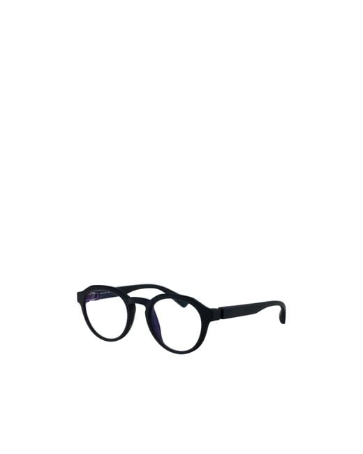 Mykita White Round Frame Glasses for men