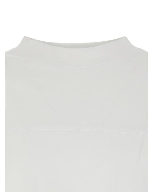 Jacquemus White Long-Sleeve Crewneck T-Shirt for men
