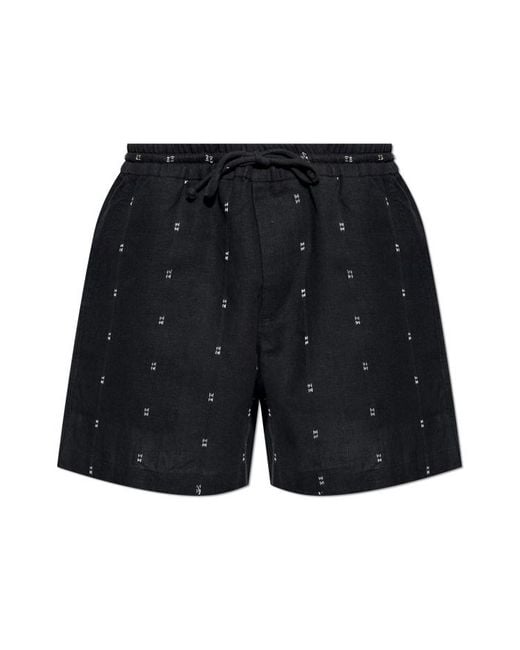 Rag & Bone Blue Shorts With Pockets for men