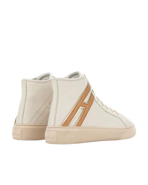 Hogan Natural H365 High-Top Sneakers