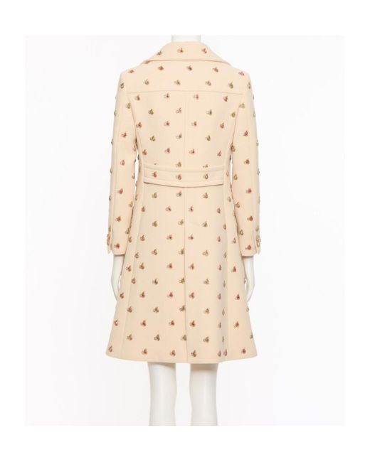 Valentino Natural Long Sleeve Coat