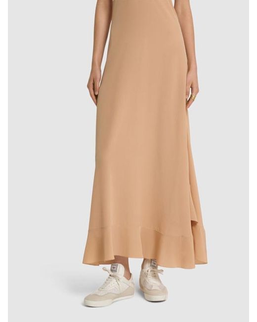 Chloé White Lace-Up Low-Cut Casual Shoes