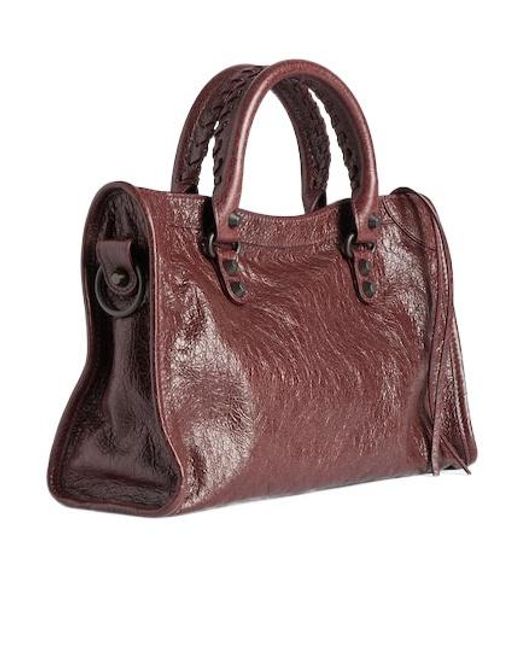 Balenciaga Brown Le City Bag Small