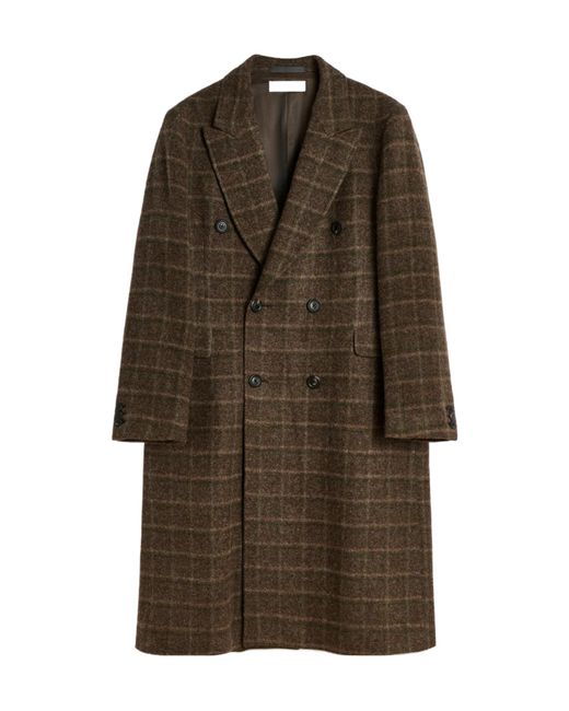Our Legacy Brown Check Boiled Alp Wool for men