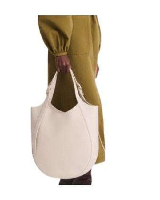 Longchamp Natural Le Foulonné Xl Leather Tote Bag