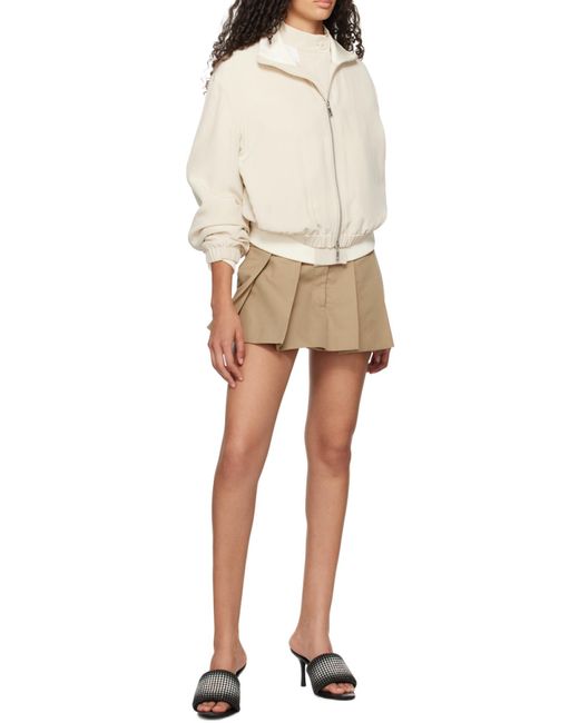 Alexander Wang Natural Pre-Styled Skort