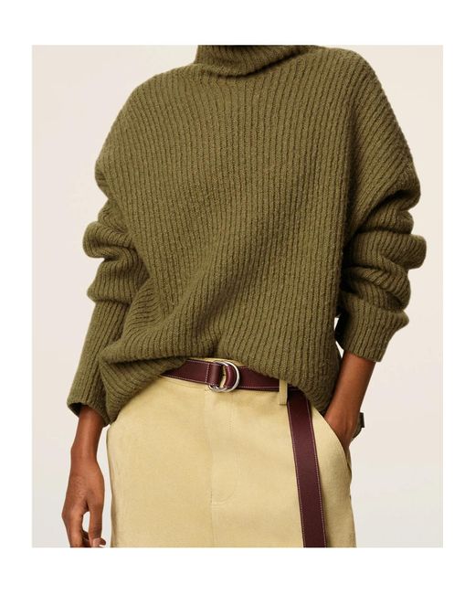 AMI Green Wool Sweater for men