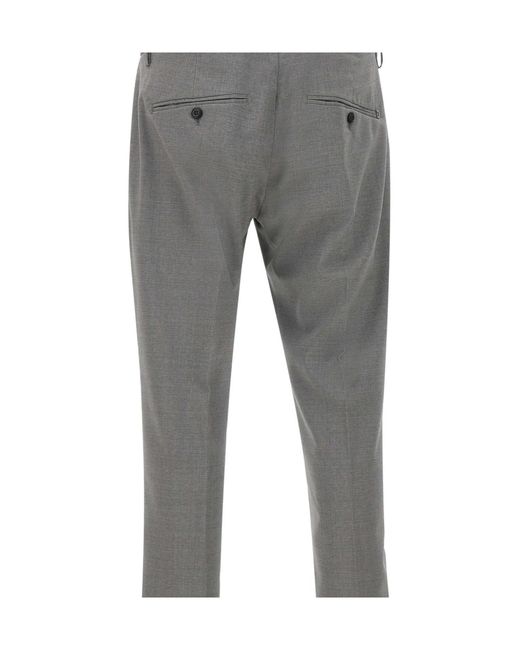 Dondup Gray Gaubert Slim Fit Pants for men