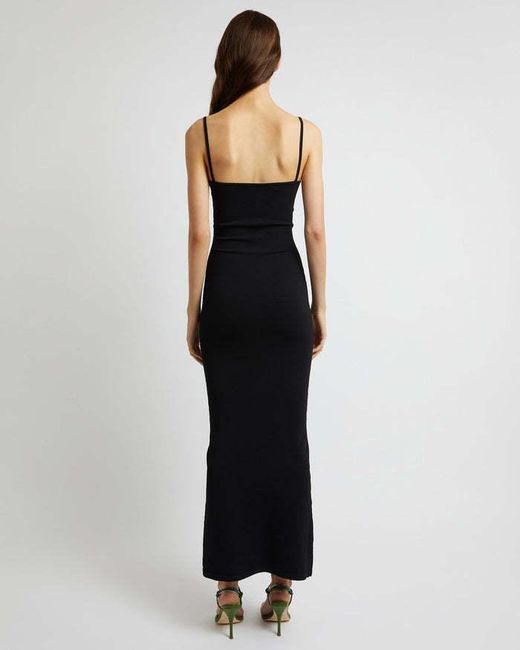 Christopher Esber Black Cutout Knitted Dress