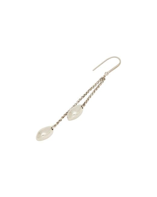 Isabel Marant White Metal Earrings