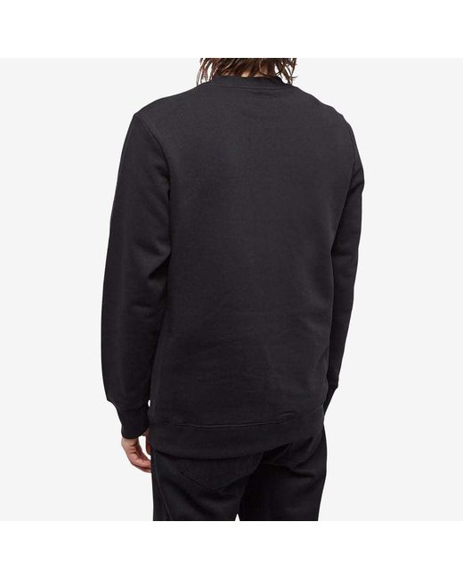 Paul Smith Blue Ps Zebra Logo Embroidered Sweatshirt for men