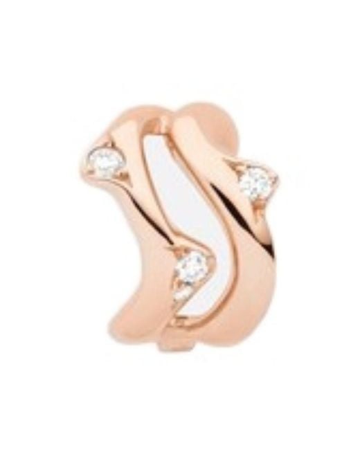 Dior White Bois De Rose Ear Cuff