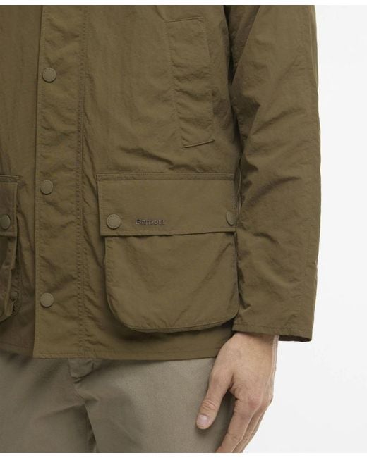 Barbour Green Ashby Showerproof Jacket for men