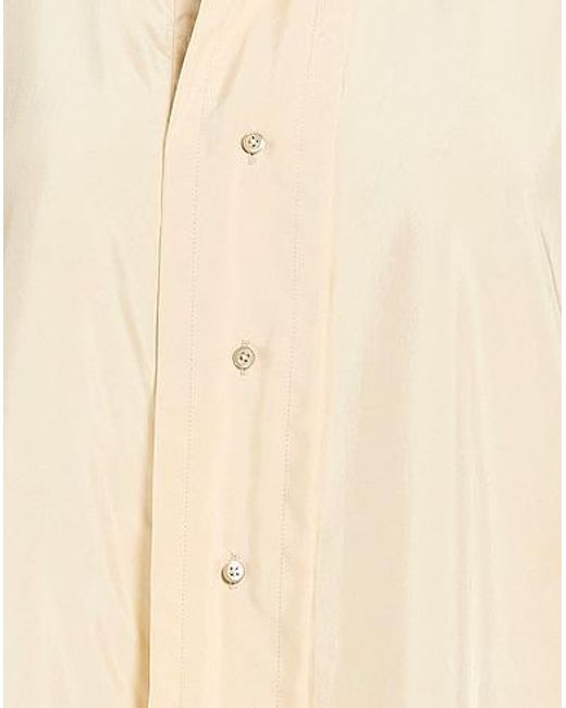 Maison Margiela Natural Solid Colour Shirts