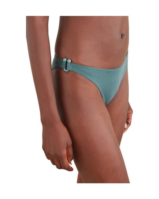 Eres Blue Embellished Bikini Briefs