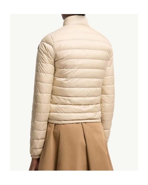 Moncler Natural Lans Short Down Jacket L