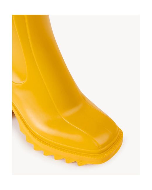 Chloé Orange Betty 65Mm Boots