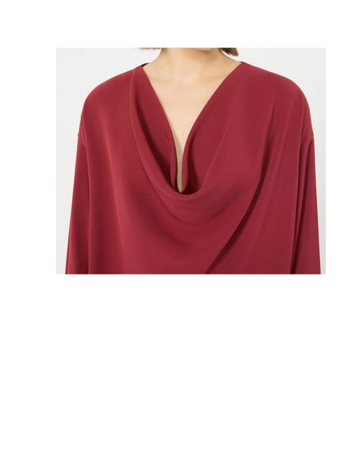 Max Mara Red Studio Mstottimo Long-Sleeved Top