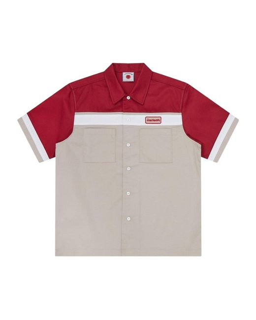 ICECREAM Red Short-Sleeved Shirt for men
