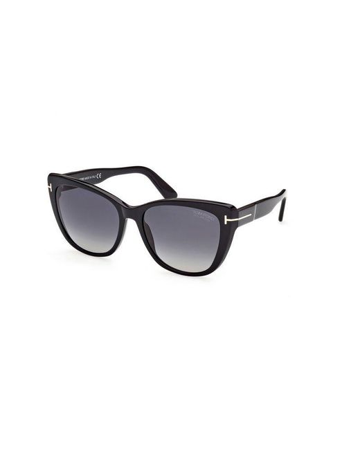 Tom Ford White Eyewear Cat-Eye Sunglasses