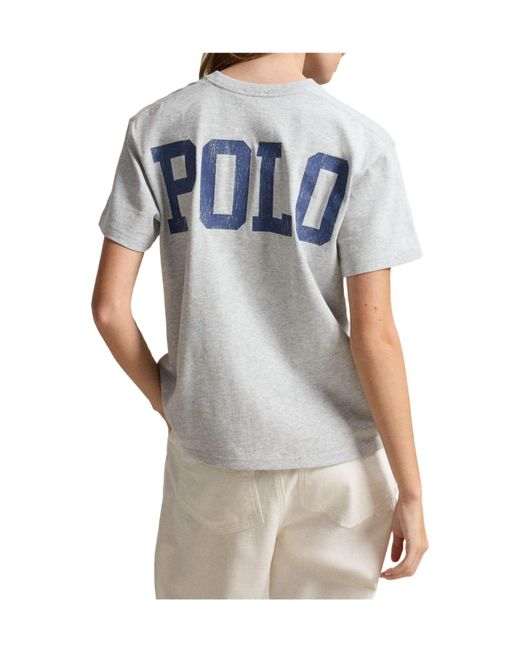 Polo Ralph Lauren Blue Simple Pattern T-Shirt