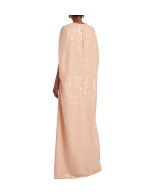 Erdem Multicolor Sequined Chiffon Gown