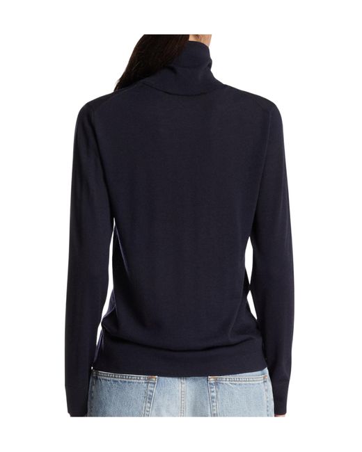 Rohe Blue Turtleneck Sweater