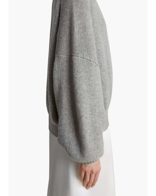 Khaite Gray Morris Roll Neck Jumper