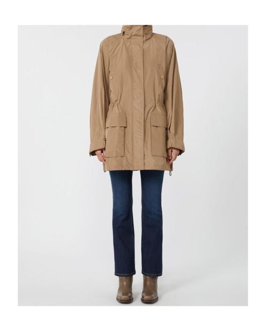 Weekend by Maxmara Brown Arley Drawstring Jacket