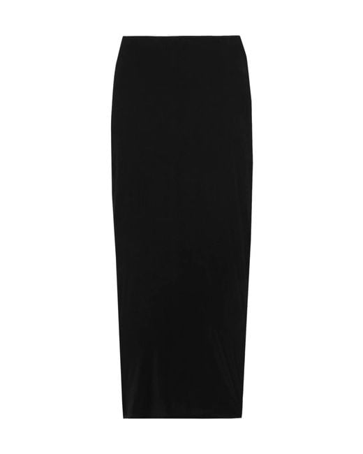 Wardrobe NYC Black Elasticated-Waistband Maxi Skirt