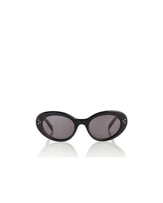 Céline Multicolor Logo Cat-Eye Frame Sunglasses