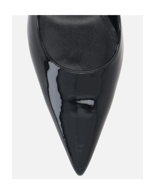 Givenchy Black G Cube Slingback Buckle-Detailed Pumps