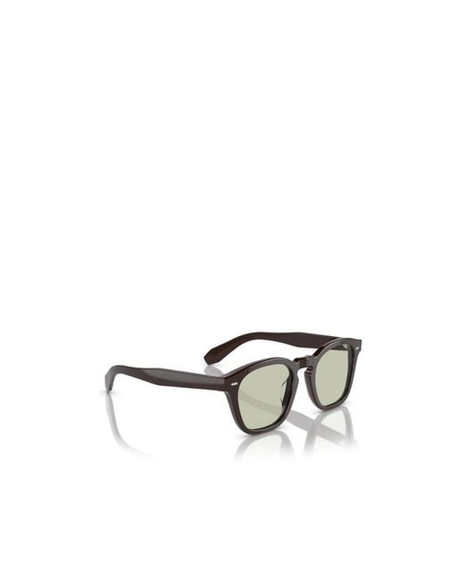 Oliver Peoples Metallic Frame Sunglasses for men
