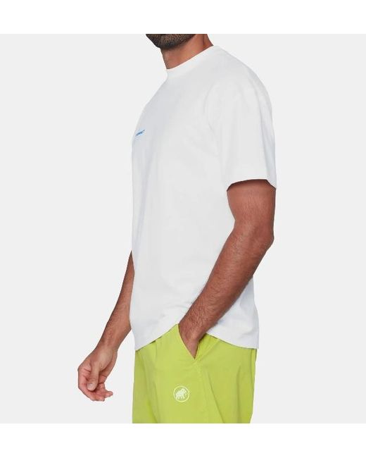 Mammut White Base Relaxed T-Shirt Glacier for men