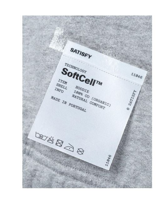 Satisfy White Long-Sleeved Sweatshirt for men