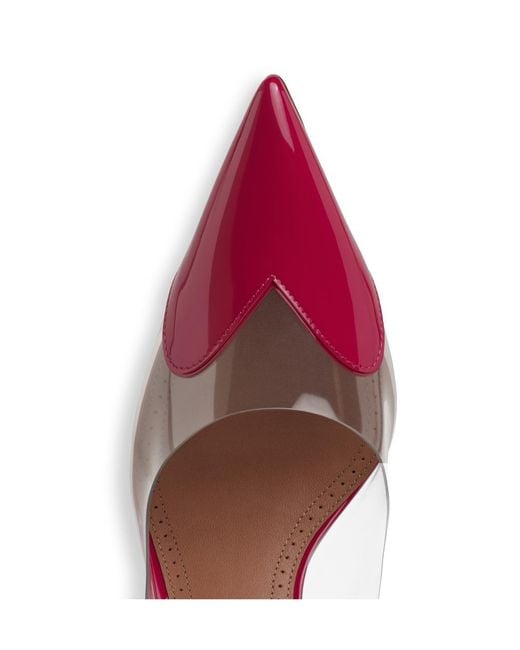 Alaïa Pink Heart-Toe Slingback Pumps