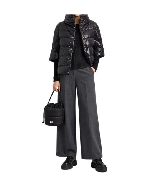 Herno Black Short Down Jacket