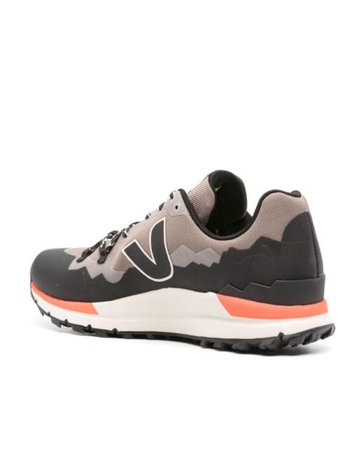 Veja Gray Fitz Roy Trek Shell Lace-Up Sneakers for men